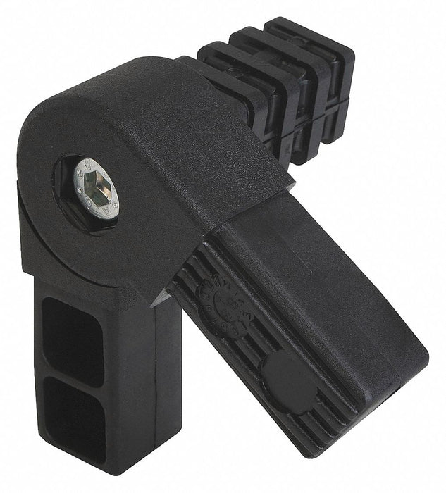 Square Tube Connector Three Way Swivel