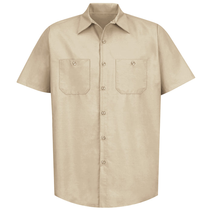 Men's Short Sleeve Industrial Work Shirt