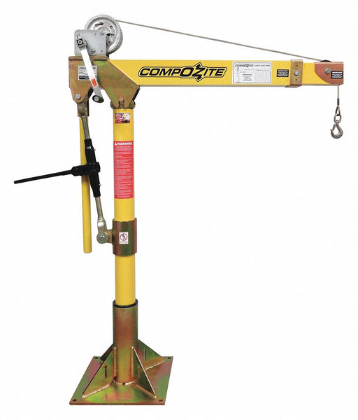 Davit Crane Kit 1200 lb 22 to 66in Reach