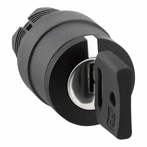 KeyedSelectorSwitch Black 3Pos 22mm
