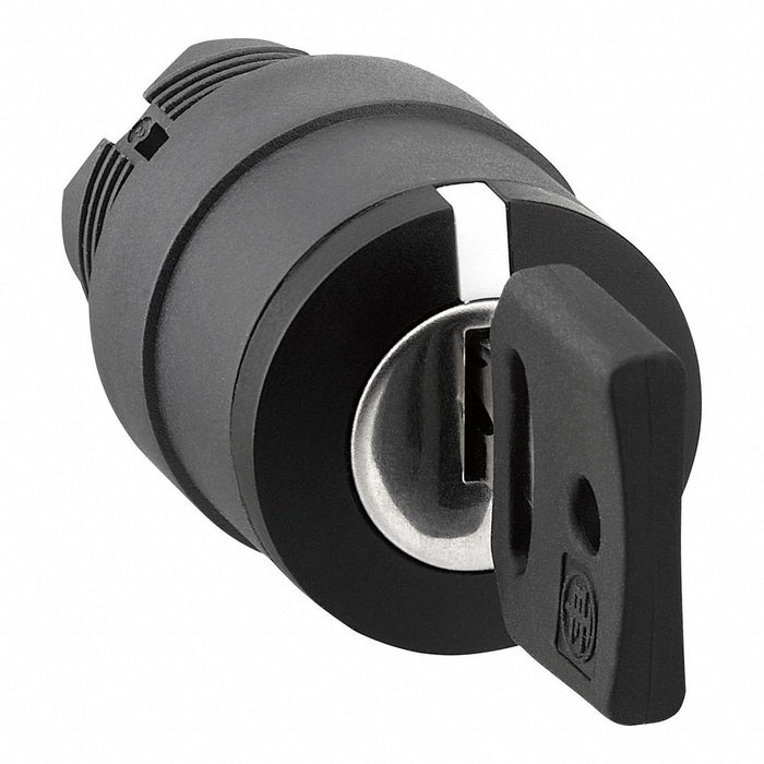 KeyedSelectorSwitch Black 3Pos 22mm