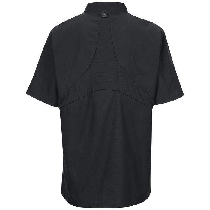 Women's Short Sleeve Chef Coat with OilBlok + MIMIX®