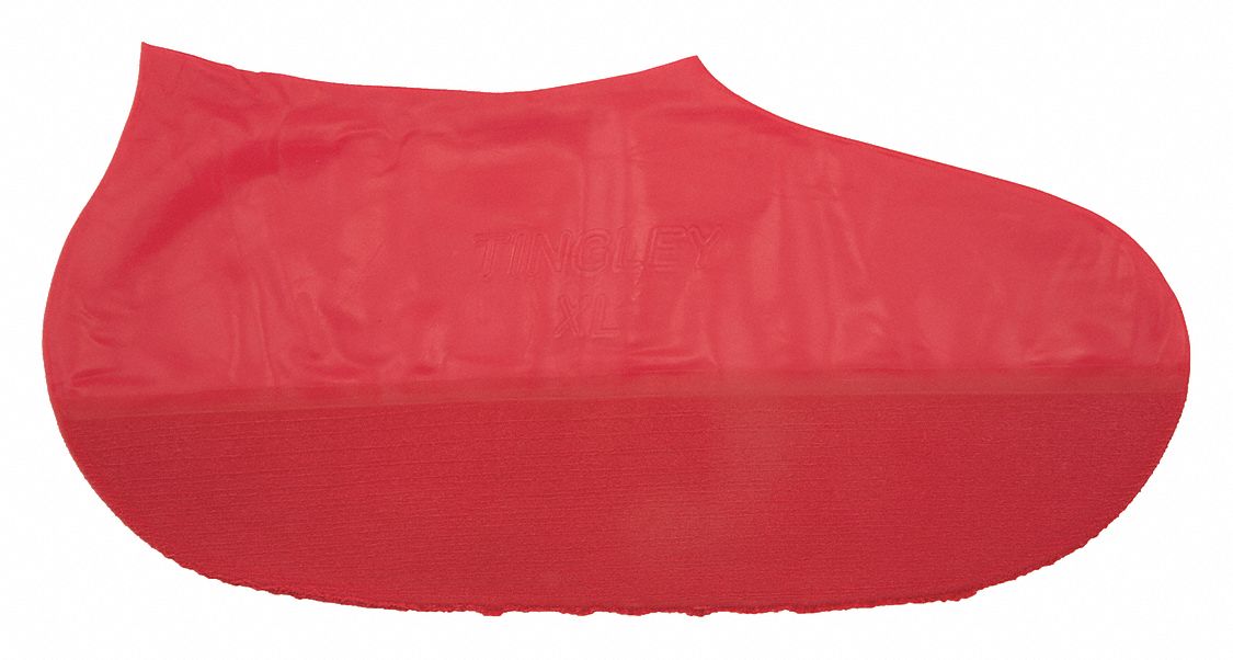 Disp.ShoeCover Red XL NRL 0.3mm PK100