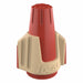 TwistOnWireConnector Rd/Tan 600V PK500