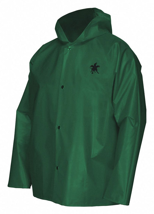 Unisex Jacket with Hood Green 3X
