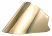 Faceshield Metalized Gold/Clr Poly