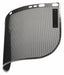 Faceshield Wire Screen Black 8 x15.5 