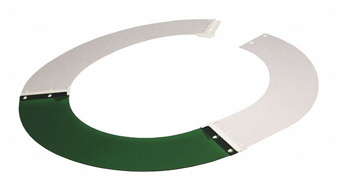 Sun Shield Fits Msa V Guard Grey/White