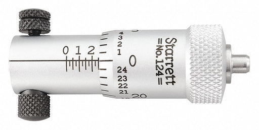 Micrometer Head Plain 0 to 1/2 Range