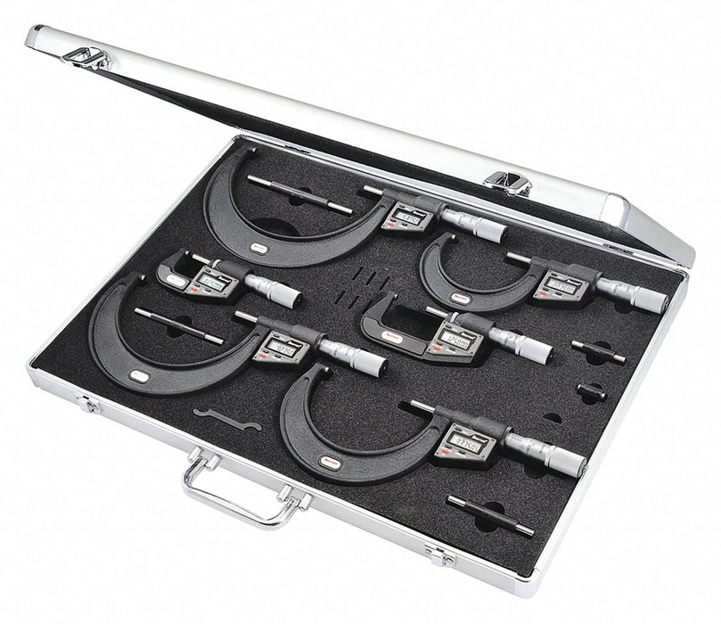 Micrometer Set 0 to 6 Range Friction