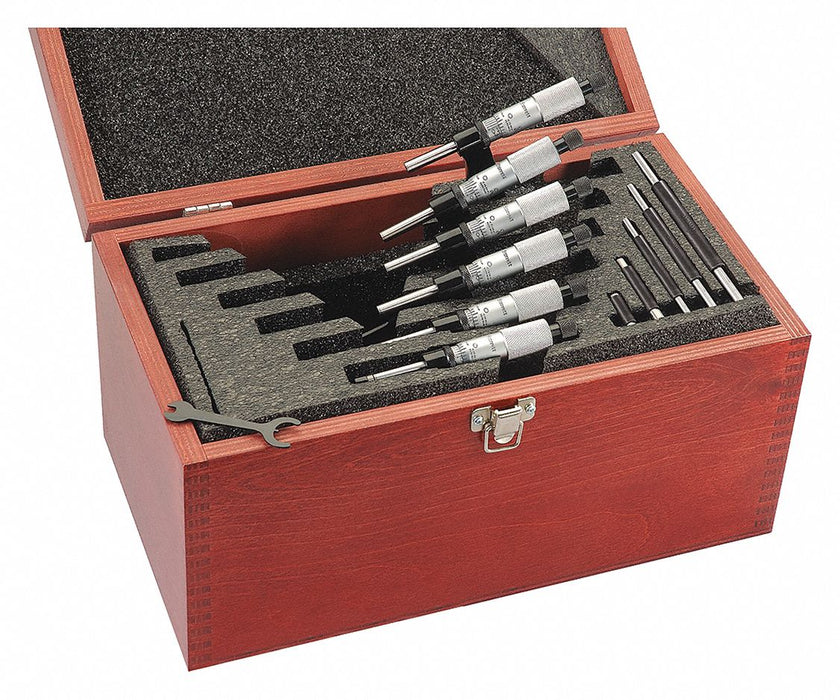 Micrometer 0.0001 Resolution Ratchet