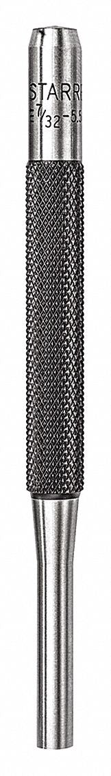 Drive Pin Punch 4 L 7/32 Tip Size