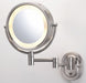 Lighted Makeup Mirror 8 in Nickel 5X