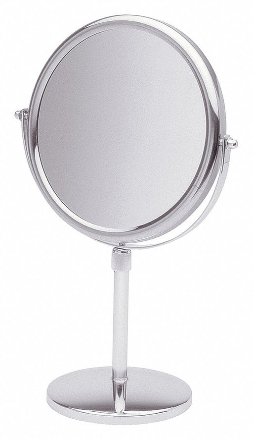 Pedestal Makeup Mirror 9 in W 20 in H