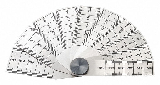 Taper Gauge Set Graduations 0.001 in