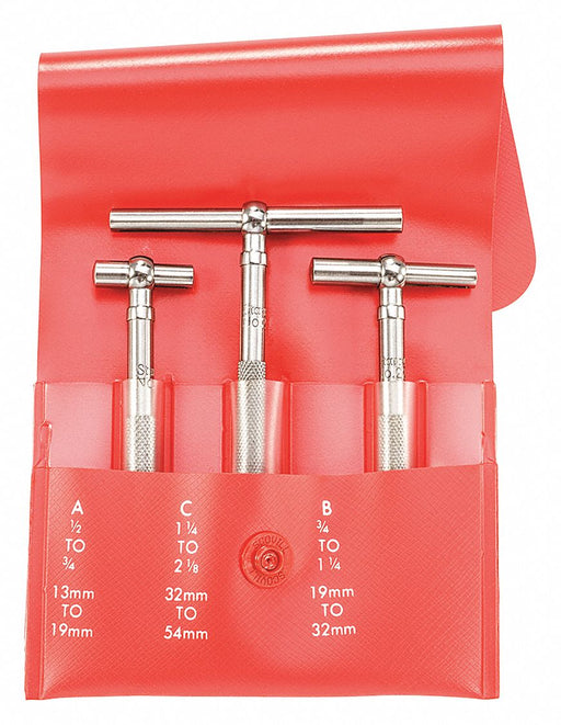 Telescoping Gauge Set Number of Pieces 3