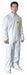 G6950 Coveralls L Wht Microporous Film Lam PK6