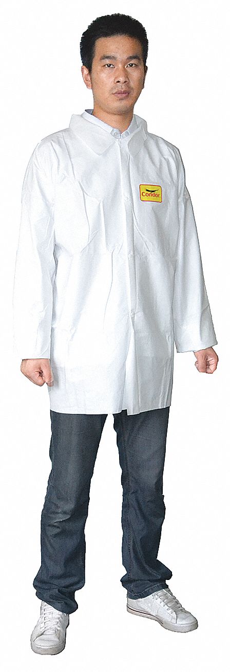 Disposable Shirt XL Snap PK12