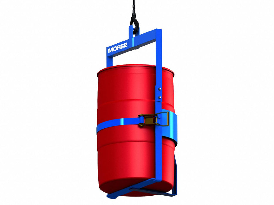 Drum Lifter Blue Vertical Carbon Steel