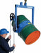 DrumLifterandPourer Blue Vertical Steel