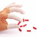 G6132 Finger Cots White Latex L PK1440