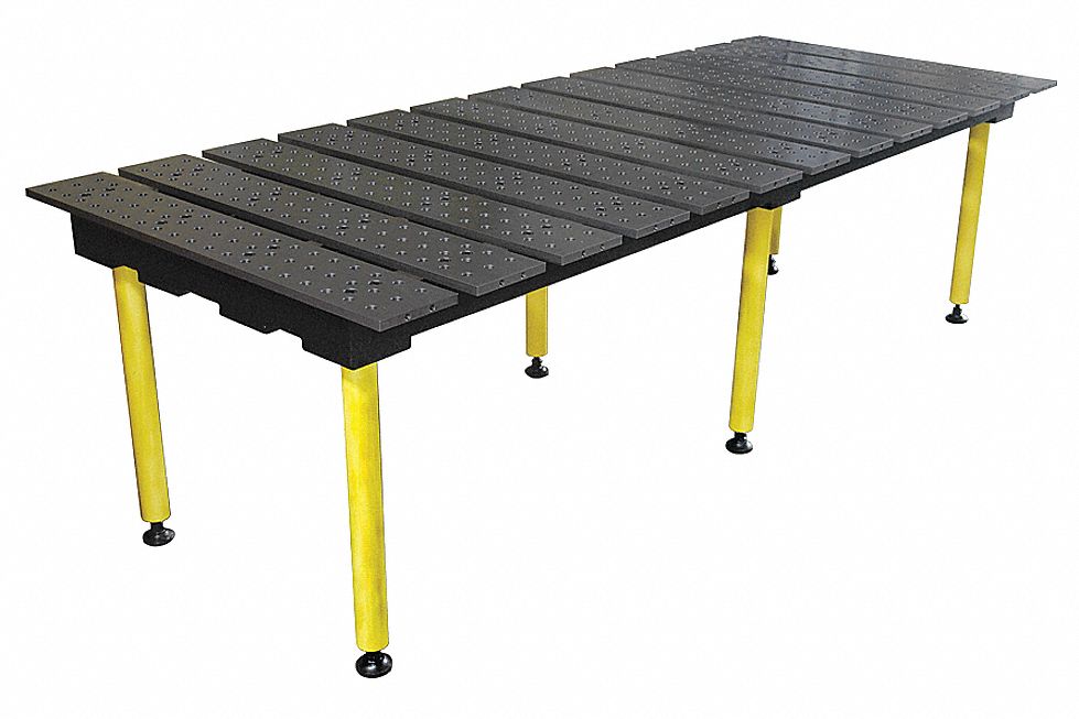 Welding Table 36.5 in H 46 in D 78 in W