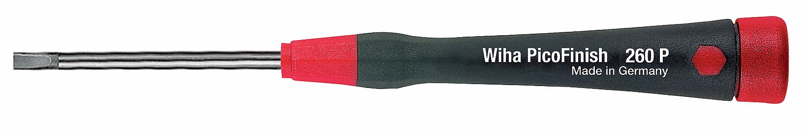 PrecScrDrv Slotted 3/64in Black Round