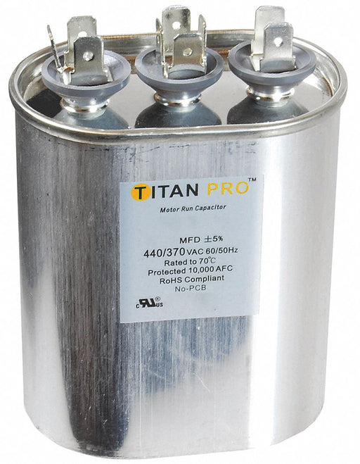 Dual Run Capacitor 15/4 MFD 2 55/64 H