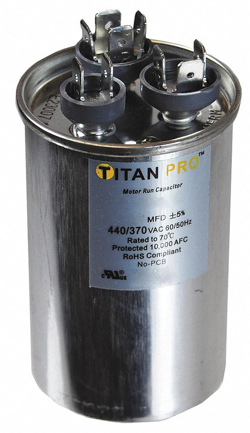 Motor Dual Run Capacitor 370 to 440V AC