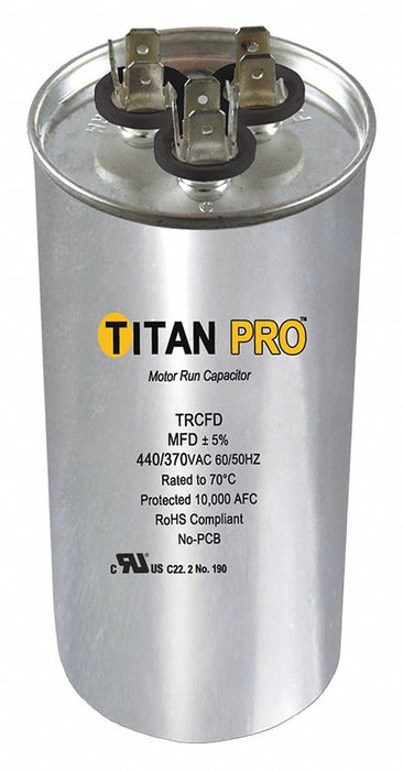 Dual Run Capacitor 35/75 MFD 4 H