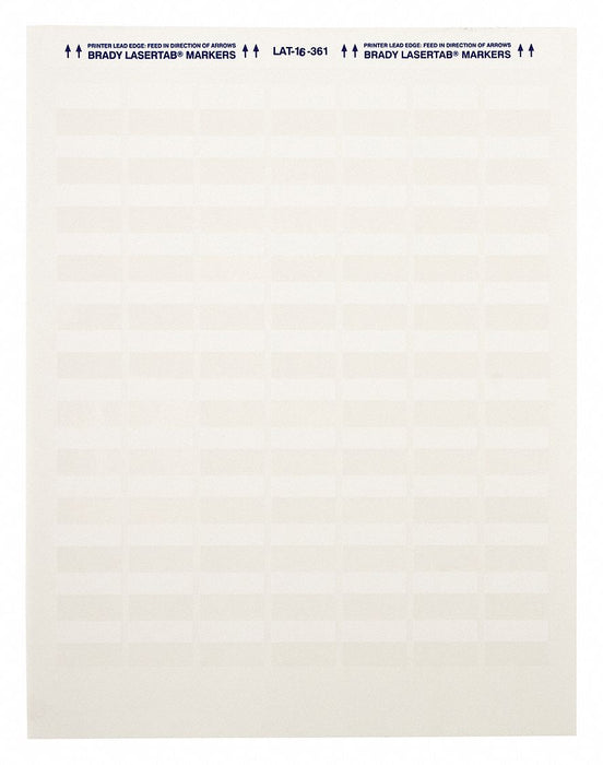 WraparoundLabel White 1inW PK12