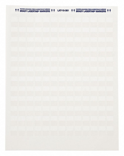 WraparoundLabel White 1inW PK16