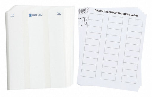WraparoundLabel White 2inW PK34