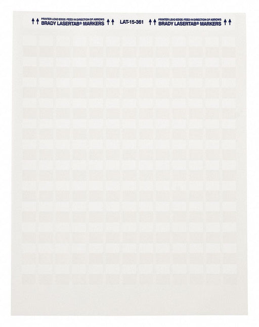 WraparoundLabel White 3/4inW PK1000