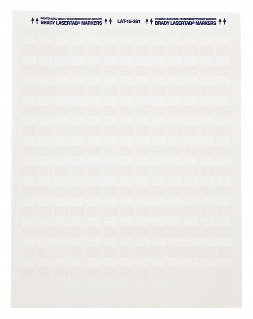 WraparoundLabel White 1inW PK21