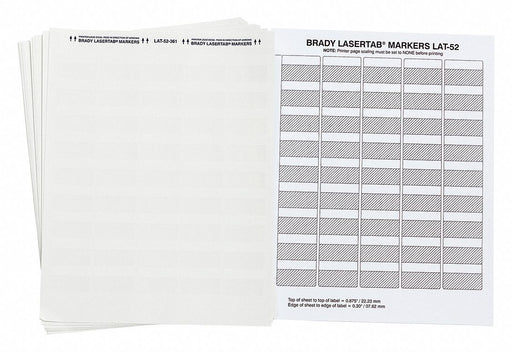 WraparoundLabel White 1-1/2inW PK23