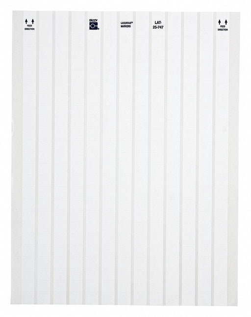 WraparoundLabel White 1/2inW PK35