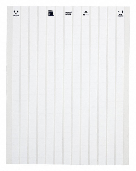 WraparoundLabel White 1/2inW PK35