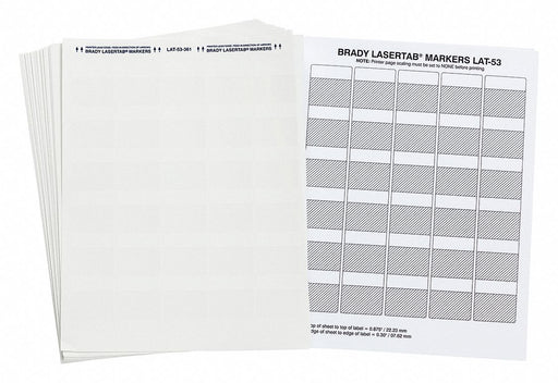 Laminating Wire and Cable Markers PK34