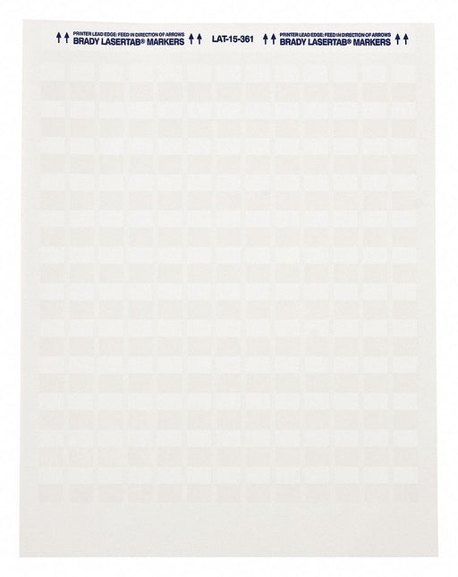 WraparoundLabel White 1inW PK48