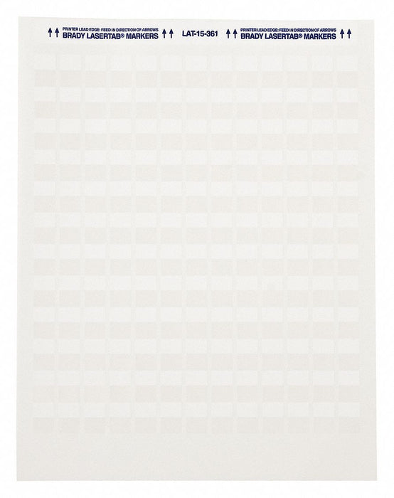 WraparoundLabel White 1inW PK40