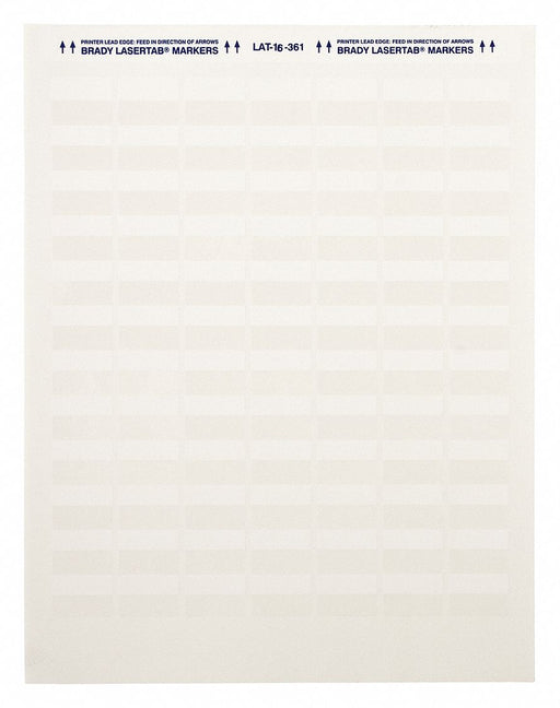 WraparoundLabel White 1inW PK60