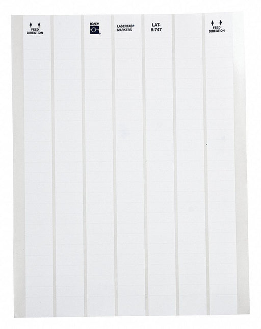 WraparoundLabel White 1inW PK58