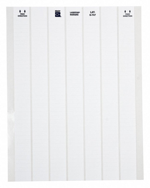 WraparoundLabel White 1inW PK76
