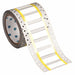 SleeveLabel WhiteFluoride 3/8inW