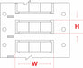 SleeveLabel White Polyolefin 3/4inW