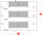 SleeveLabel Gray Polyolefin 3/32inW