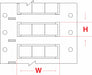 SleeveLabel White Polyolefin 3/4inW