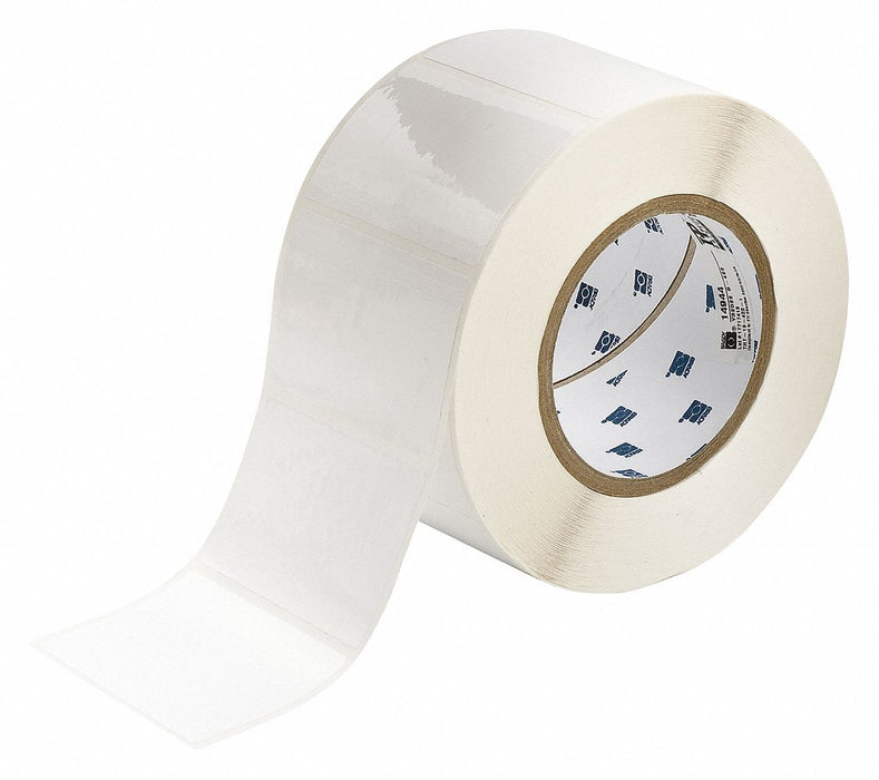 Pre-Cut Label Stock Roll White Matte
