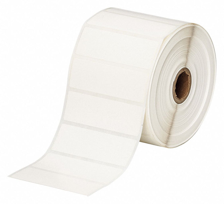 Pre-Cut Label Stock Roll White Matte